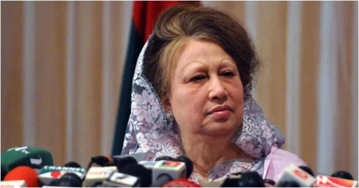 বিএনপি চেয়ারপারসন বেগম খালেদা জিয়া। ছবি: বাসস